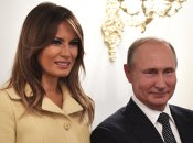 Мелания Трамп и Владимир Путин