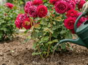 Пролейте этим свои розы, чтобы омолодить куст и вызвать рост базальных побегов