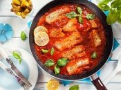 Легкая, диетическая рыба с приятным кисло-сладким соусом