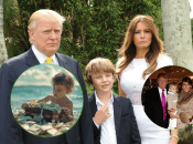 Бэррон Трамп - общий сын Дональда и Мелании Трамп