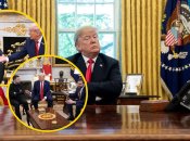 Дональд Трамп в Овальному кабінеті