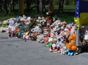 Неизвестные сожгли мемориал в Днепре