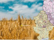 Карта Донеччини та Луганщини