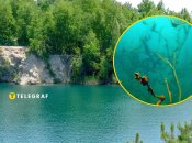 Як виглядає Соколовський кар’єр біля Житомира