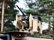 Бронемашина з елементом антидронової системи CORTEX Typhon