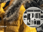 Зимние вещи и шкаф