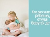 Как просто объяснить ребенку, откуда берутся дети