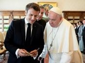 Зустріч Макрона і Папи Римського