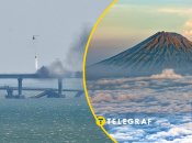 Воздействие вулкана на Крымский мост