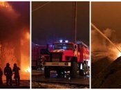 У Курській області горить нафтобаза