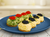 Закуска з крабових паличок та сиру