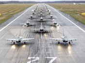 Европейские истребители Eurofighter Typhoon могли бы закрыть украинское небо