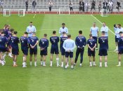 Тренування збірної Хорватії перед матчем з Албанією