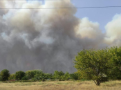 Дым над Терновкой в Крыму