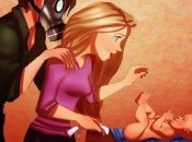 Принцессы в декрете: художник изобразил диснеевских принцесс в образе мам