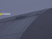 Мотузки леденіють: погода заважає ДСНС наводити лад на ЧАЕС після удару