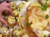 Бутерброди з оселедцем та яблуком