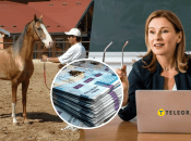 Конюх, гроші та жінка за ноутбуком