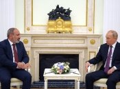 Прем’єр-міністр Вірменії Нікол Пашинян та президент росії володимир путін