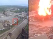 Удар попал на камеры видеонаблюдения