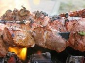 Шашлики на багатті