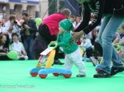 Пробег в ходунках: благотворительность с первых месяцев жизни