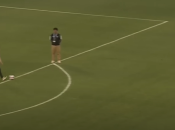 Участникам нужно было пробивать от линии штрафной