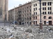 Центр Харкова, що зазнав обстрілу