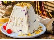 Творожный кулич без выпечки