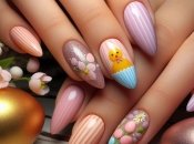 Красивые идеи пасхального маникюра 2024