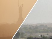 Пылевая буря в Украине продержится до конца недели