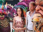 Меган Маркл и принц Гарри сейчас с туром по Колумбии