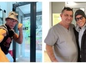 Американський актор Жан-Клод Ван Дамм з українським лікарем