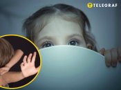 Дівчинка явно була налякана