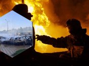 Пожар в Киеве