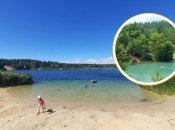 Блакитні озера поблизу Кременчука