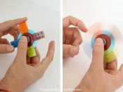 Как сделать Fidget Spinner из Лего своими руками: инструкция с фото