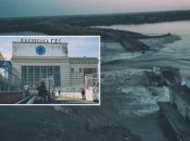 Каховская ГЭС получила значительные разрушения