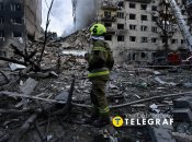 Ракета влучила в будинок у Солом'янському районі