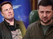 Ілон Маск та Володимир Зеленський
