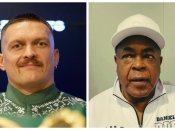 Александр Усик и Джеймс Али Башир