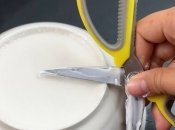 Заточите ножницы даже без точильного камня