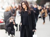 Самая стильная вещь нового сезона – черное пальто