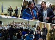 Американцы радостно приветствовали украинских гостей на своей земле