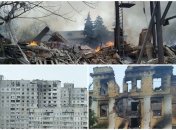 Наслідки обстрілів у Харкові