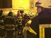 Обвал дома в центре Киева: спасатели продолжают операцию 