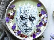 Художник рисует на овощных смузи шедевры, используя только натуральные ингредиенты (Фото) 