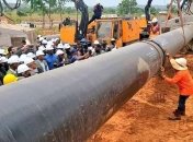 Постройка газопровода в Нигерии