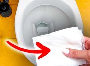 Как избавиться от известкового налета на унитазе - лайфхак