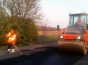В Укравтодоре продолжают ремонт трассы Н-16
